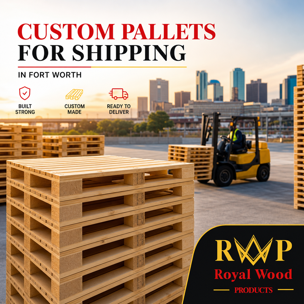 Custom Pallets for Shipping in Fort Worth