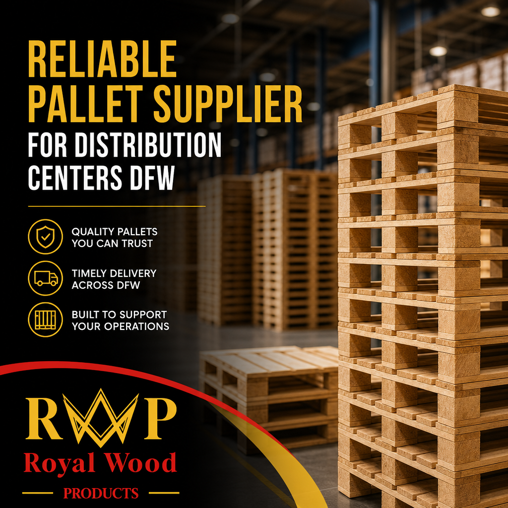Reliable Pallet Supplier for Distribution Centers DFW